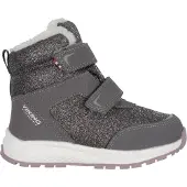 Viking Talvikengät - Varusta Glitter Warm WP 2V - Hiili/Dusty - - 27 - Talvikengät