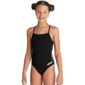 Arena Girl's Team Swimsuit Challenge - Black - 152