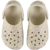 Crocs Classic Animal Glitter Clog K - Cream - 29/30