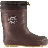 Mikk-Line Winter Wellies - Glitter - Brown - 25