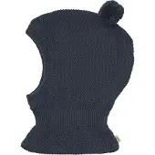 Wheat Knitted Balaclava Pomi - Navy - 1-3Y