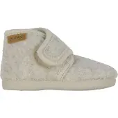 En fant Slippers Wool Velcro - Beige - 22