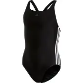 Adidas Athly V 3-Stripes Swimsuit - Black - 98