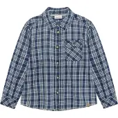 Minymo Shirt Ls Check - Blue - 116