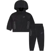 Nike Collegesetti - Tech - Neuletakki/Collegehousut - Musta - - 24 kuukautta - Collegesetit