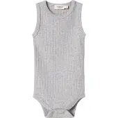 MarMar Body hihaton - Joustinneule - Hihaton - Noos - Vaaleanhar - - 62 - Body Hihaton