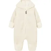 Mini A Ture Matadel Teddyfleece Jumpsuit. Grs - Cream - 86