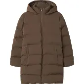 LMTD Nlfmorop Long Puffer Jacket - Brown - 170-176