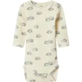 Lil´ Atelier Nbnlayo Kim Ls Slim Body Lil Noos - Cream - 86