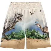 Molo GOTS Amil Hikiset Shortsit Hot Spring Dinos Hot Spring Dinos 128 cm Kermanvärinen 128 cm Pojat