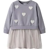 Name it Nmfbianja Sweat Dress Bru - Purple - 98