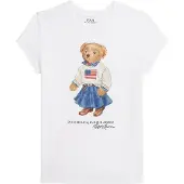 Ralph Lauren T-paita - Valkoinen M. Pehmolelu - - 16 v (176) - T-paidat