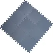 BabyDan Leikkilattia - 90x90 cm - Sininen - - OneSize - Leikkilattiat