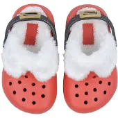 Crocs Sandaalit m. Vuorella - Classic+ Vuorattu Santa Tukkitossu - - 27/28 - Sandaalit