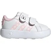 Adidas Urheilukengät 'GRAND COURT MINNIE CF I' samppanja / roosa / valkoinen
