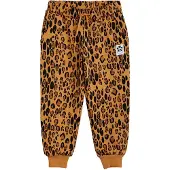 Mini Rodini Collegehousut - Leopard - Beige - - 10-11 v (140-146) - Collegehousut
