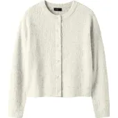 Name it Nlfkleave Ls Short Knit Cardigan Noos - Beige - 158-164