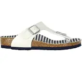 Birkenstock Sandaalit - Gizeh - Nautical Stripes White - - 32 - Sandaalit
