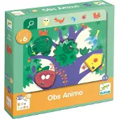 Djeco Havainnointipeli - Obs Animo - - OneSize - Pelit