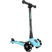Scoot & Ride Highway Kick 3 - LED - Blueberry - - OneSize - Skootterit