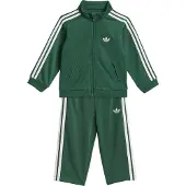 Adidas Juoksupuku 'Firebird' tummanvihreä / valkoinen