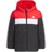 Adidas Pehmustettu takki - LK Pad JKT - Musta/Punain - - 2 v (92) - Pehmustetut takit