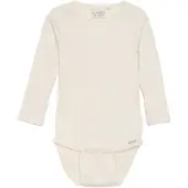 Minymo Body Ls Rib - Cream - 56