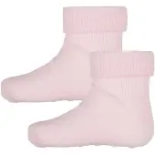 Minymo Baby Rib Sock W. Abs (2-Pack) - Pink - 23-26