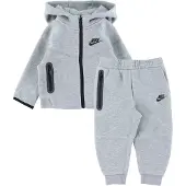 Nike Collegesetti - Neuletakki/Collegehousut - Grey Heather - - 4 v (104) - Collegesetit