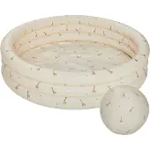 Oyoy MINI Giraffe Swimming Pool Large & Beach Ball - Cream - ONE SIZE x 120