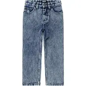 Molo Aska Woven Pants Contrast Stone 140 cm Sininen 140 cm Pojat, Tytöt