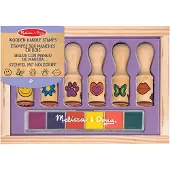 Melissa & Doug Mäntäsarja - 6 kpl. - Puu - - OneSize - Askartelusetit