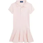 Ralph Lauren for girl. 312698754082 Short sleeve polo dress (3), Casual, Pink, Cotton, children's fashion