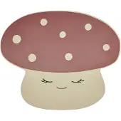 OYOY Mushroom pöytätabletti Offwhite-punainen