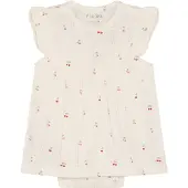Fixoni Body Dress Ss Pointelle - Cream - 62