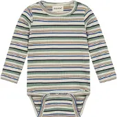 Minymo Body Ls Y/D Rib - Multi/patterned - 74