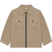 Minymo Shirt Ls Ribstop - Beige - 104
