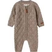 Name it Nbnwruni Wool Ls Knit Suit - Beige - 74