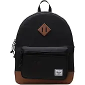 Herschel Reppu - Heritage Youth - EcoSystem - Musta/Satdle Brown - - OneSize - Reput