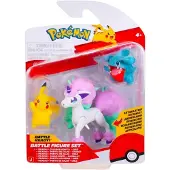 Pokémon Battle Figure 3 Pk Pikachu/Gible/Ponyta - Yellow - ONE SIZE