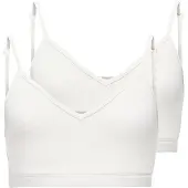 Kids Only Koglola 2-Pack Padded Top Acc - White - 134-140