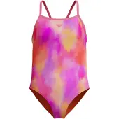 Speedo Print Thinstrap One Piece - Pink - 16