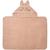 Liewood Vilas vauvan huppupyyhe 9470 Pale tuscany rabbit