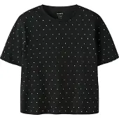 Name it Nkfruaja Ss Nreg Top Noos - Black - 134-140
