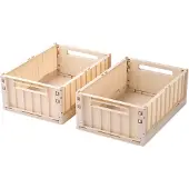 Liewood Weston Storage Box M 2-Pack - Cream - ONE SIZE