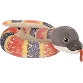 Wild republic Pehmeä käärme - 132 cm - Ruskea/Oranssi - - OneSize - Pehmolelut