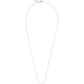 Design Letters 45Cm Chain 925 Sterling Silver - Silver - L:45CM 45 cm
