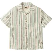 Wheat Shirt S/S Anker - Multi/patterned - 128