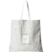 Lala Berlin Ostoskassi 'Maja' beige / valkoinen