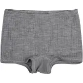 Joha Villa Basic Hipster Lt. Grey Melange Lt. Grey Melange-130 cm Wool Harmaa 130 cm Pojat, Tytöt